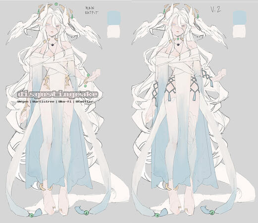 outfit design (sketch)